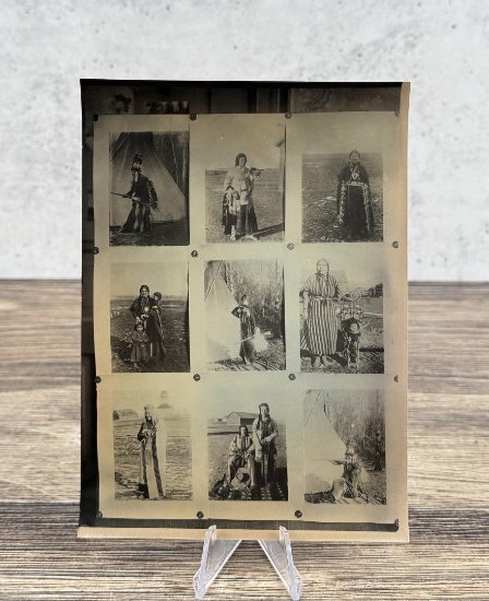 Edward Boos Flathead Indian Montana Photo