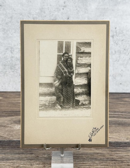 Frank Bennett Fiske Indian Cabinet Photo