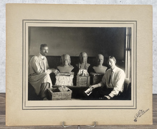 Frank Bennett Fiske Indian Artist Cabinet Photo