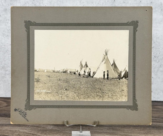 Frank Bennett Fiske Indian Cabinet Photo