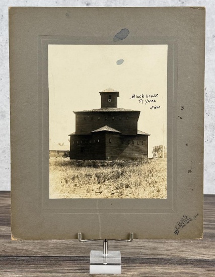 Frank Bennett Fiske Block House Cabinet Photo