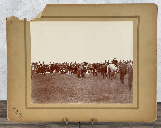 Frank Bennett Fiske Indian Cabinet Photo