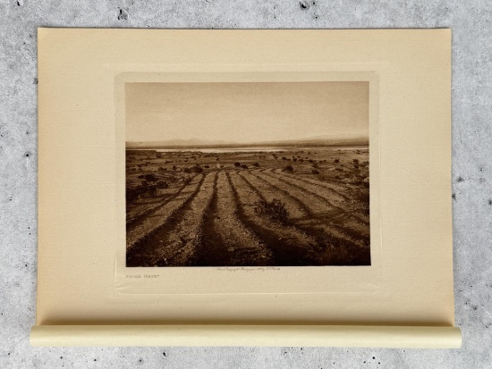Edward Curtis Photogravure Stone Maze