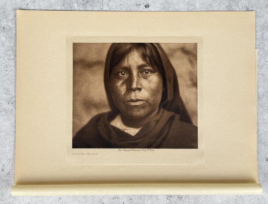 Edward Curtis Photogravure Qahatika Matron