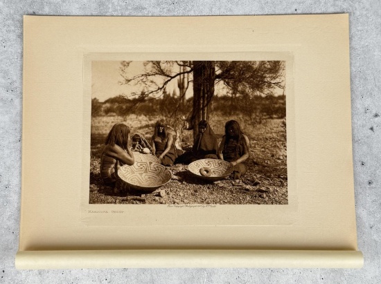 Edward Curtis Photogravure Maricopa Group