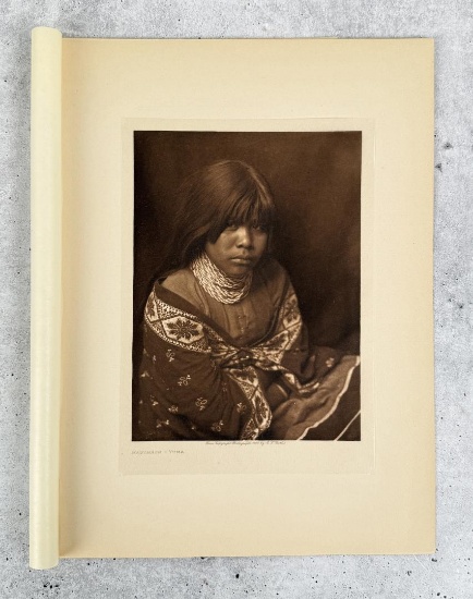 Edward Curtis Photogravure Havchach Yuma