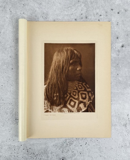 Edward Curtis Photogravure Chach Mohave