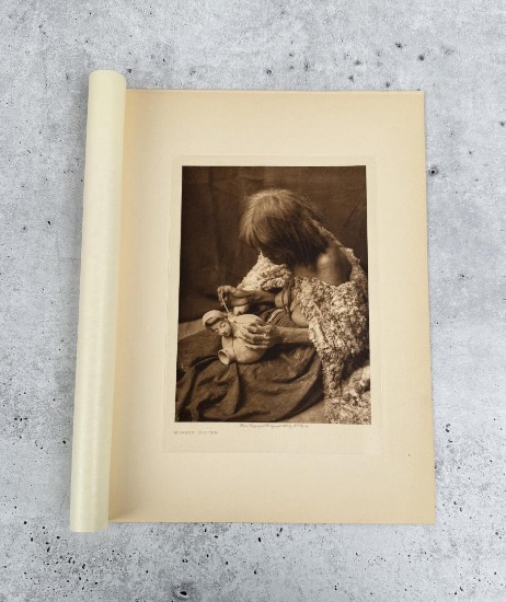Edward Curtis Photogravure Mohave Potter