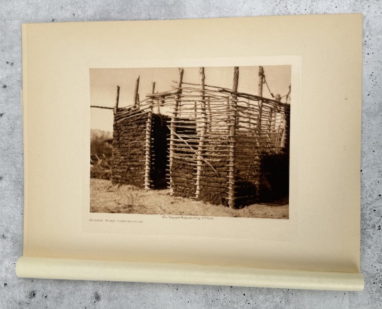 Edward Curtis Photogravure Mohave Home