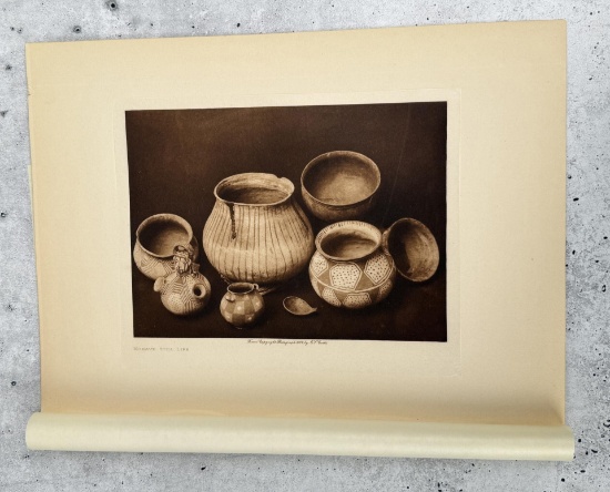Edward Curtis Photogravure Mohave Still Life