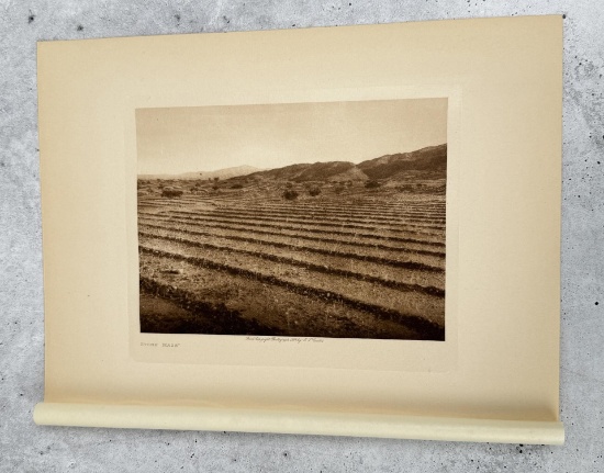 Edward Curtis Photogravure Stone Maze