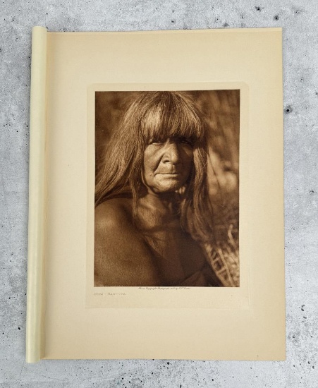 Edward Curtis Photogravure Hipa Maricopa