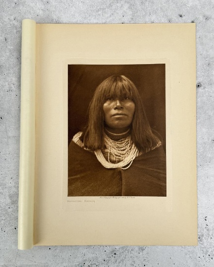Edward Curtis Photogravure Havasupai Matron