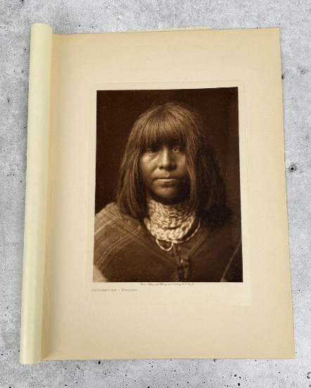 Edward Curtis Photogravure Tathamiche Walapai