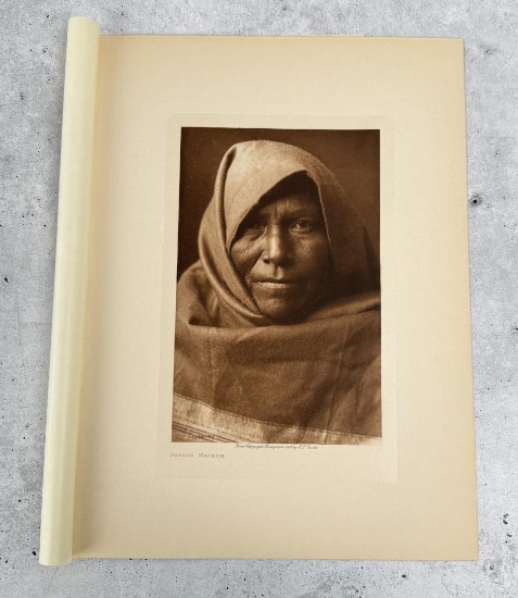 Edward Curtis Photogravure Papago Matron