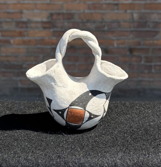 Acoma Pueblo Wedding Vase
