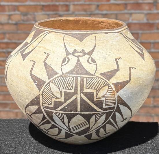 Acoma Pueblo Insect Beetle Olla Water Pot