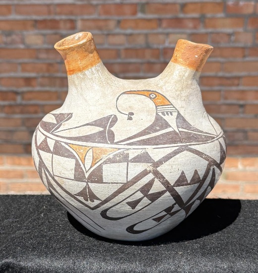 Acoma Pueblo Wedding Vase