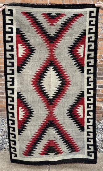Navajo Ganado Indian Eye Dazzler Rug