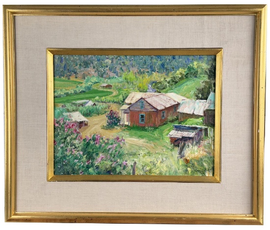 Francis Donald Spring in Chacos Oil Painting