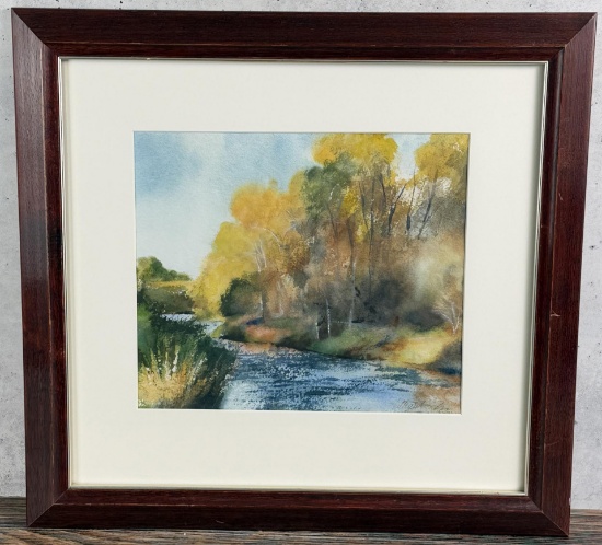 William Matthews Watercolor Painting