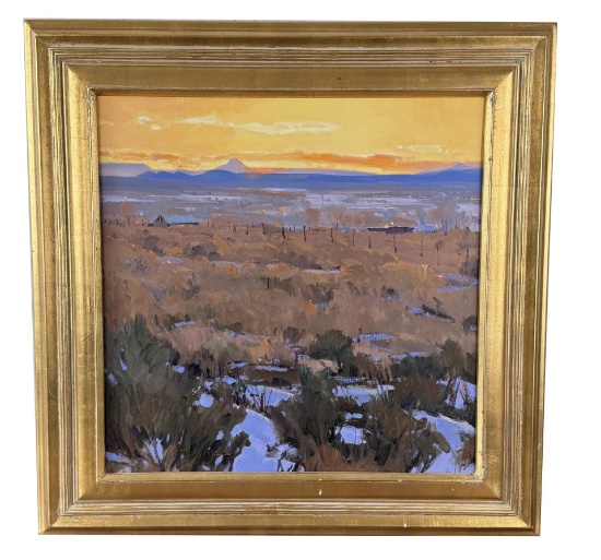 William Hook Clarks View Acrylic Painting