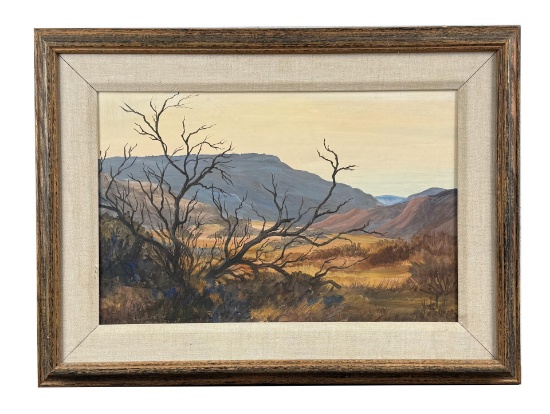Olive Vandruff Texas Oil Painting