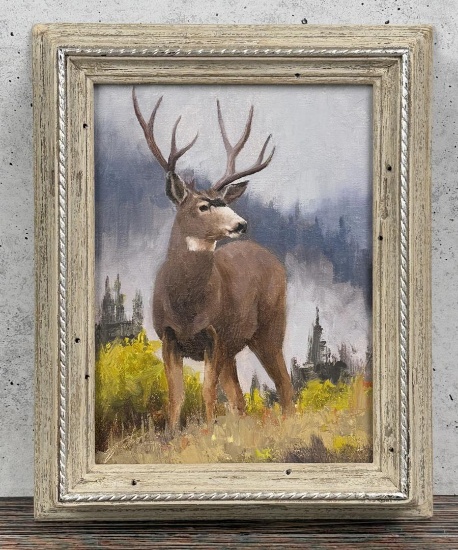 Jason Lee Tako Leaving the Plains Oil Painting