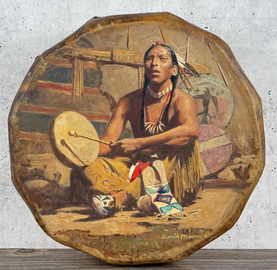 David Mann Drum Beat Painting