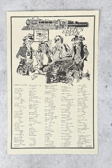 Jay Rummel Missoula Montana Eddies Club Poster