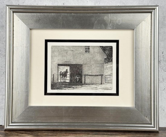 Joel Ostlind Etching