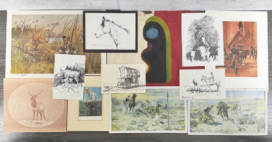Collection of Assorted Artwork