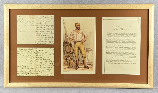 Frederick Courteney Selous Hunter Explorer Letter