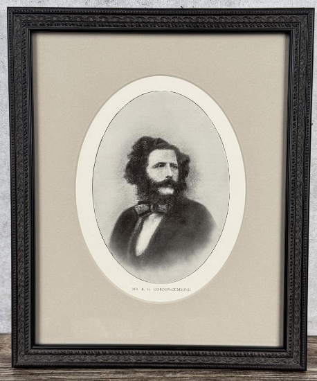 Roualeyn Gordon Cumming Hunter Lithograph