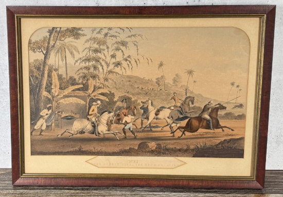 William Tayler The Jungle Side The Boar Breaking