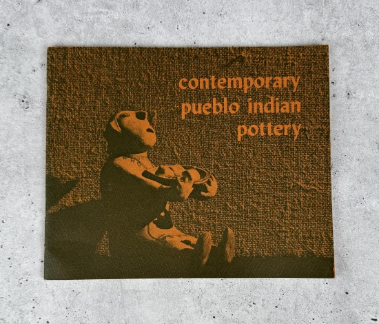 Contemporary Pueblo Indian Pottery Author Signed
