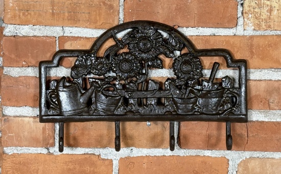Cast Iron Garden Tool Hook