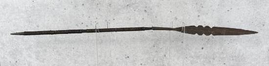 Congolese Mongo Ngbandi Lion Hunting Spear