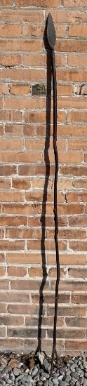 African Zulu Assegai Iklwa Lion Hunting Spear