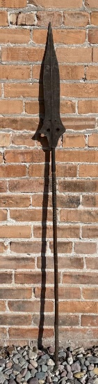 Congolese Kuba Lion Hunting Spear