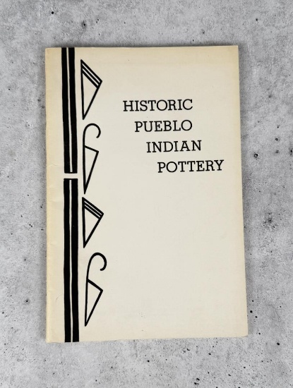 Historic Pueblo Indian Pottery Author Signed
