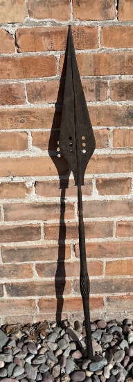 Congolese Kuba Lion Hunting Spear
