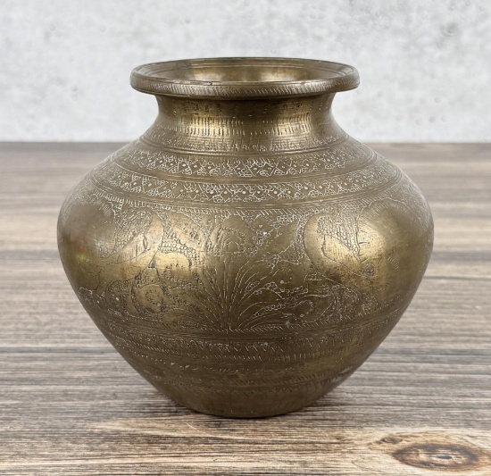 India Bronze Kalasha Pot
