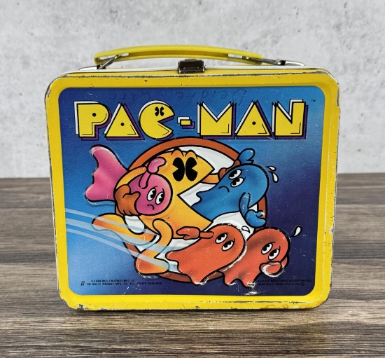 Aladdin Pac Man Metal Lunchbox