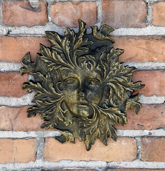 Cast Iron Garden Wall Decoration