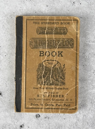 Scribner's Lumber Log Book