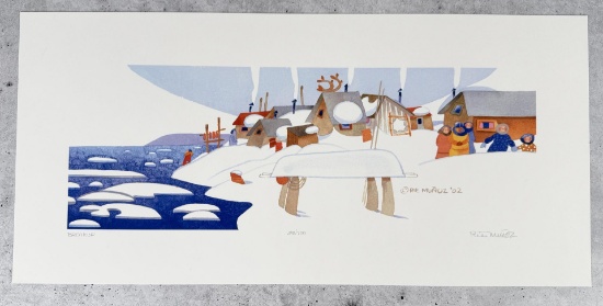 Rie Munoz Alaska Breakup Print