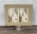 Man in Ethnic Garb Cabinet Photo