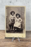 Cowgirls Smoking Cigars Cabinet Photo
