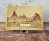 DF Barry Sitting Bull's Camp Cabinet Photo